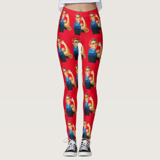 Rosie The Riveter Leggings