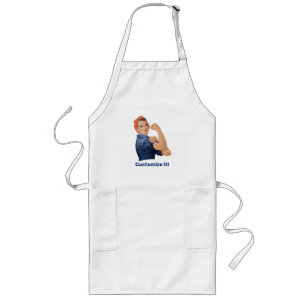 Rosie the Riveter Long Apron