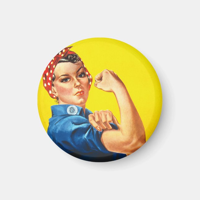 Rosie The Riveter Magnet (Front)