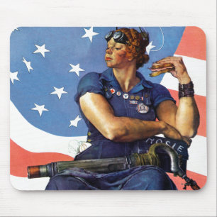 Rosie the Riveter Mouse Pad