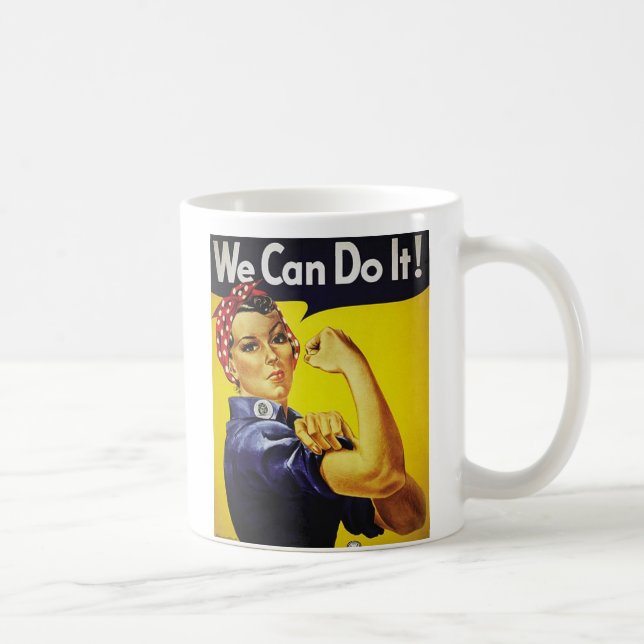 Rosie the Riveter Mug (Right)