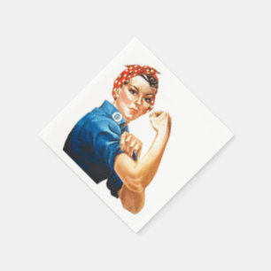 Rosie the Riveter Napkin