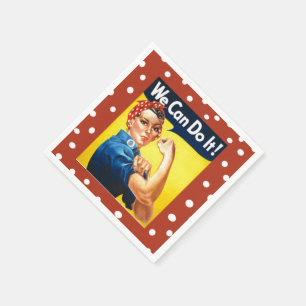 Rosie the Riveter Napkin