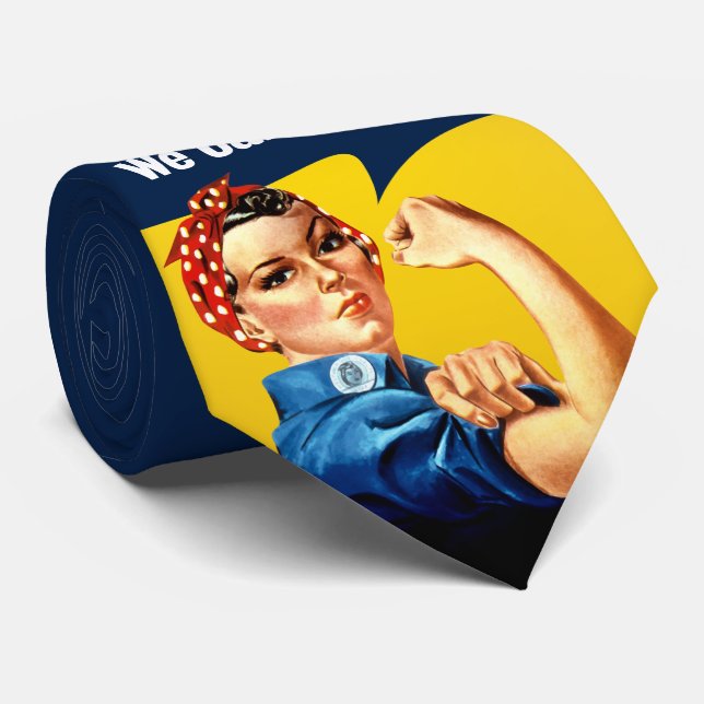 Rosie the Riveter | Neck Tie (Rolled)