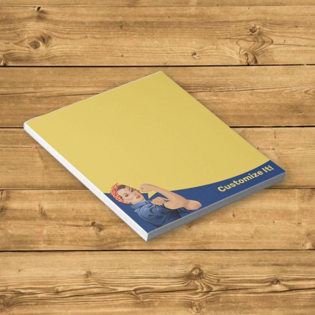 Rosie the Riveter Notepad (Creator Uploaded)