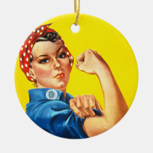 Rosie the Riveter Ornament