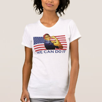 Rosie the Riveter Patriotic t shirt