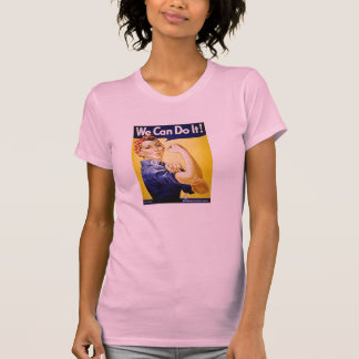 Rosie the Riveter Pink T-Shirt