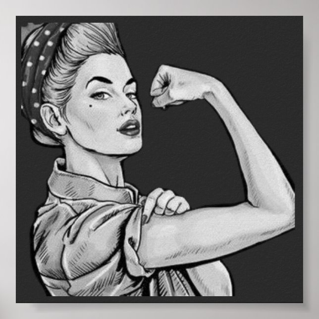 rosie the riveter poster (Front)
