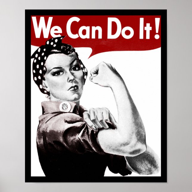 Rosie the Riveter Poster (Front)