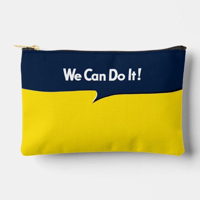 Rosie The Riveter Retro Style Accessory Pouch (Front)