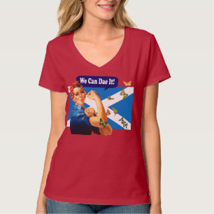 Rosie the Riveter Scottish Independence T-Shirt