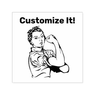Rosie the Riveter Self-inking Stamp