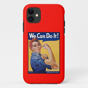 Rosie the Riveter: Strong Women Female Empowerment Case-Mate iPhone Case