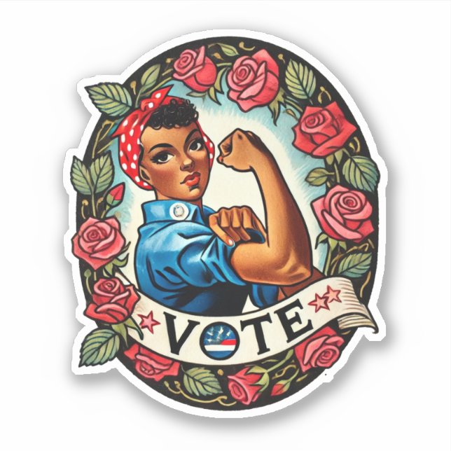 Rosie the Riveter Vote                             (Front)
