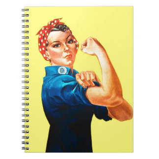 Rosie the Riveter - We can do it, Cultural Icon Spiral Notebook