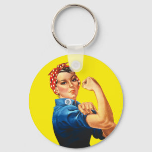 Rosie the Riveter, We Can Do It! Key Ring