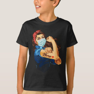 Rosie The Riveter - Woman Nurse T-Shirt