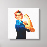 Rosie The Riveter WWII Poster