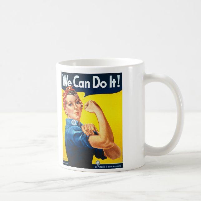 Rosie the Riviter Coffee Mug (Right)