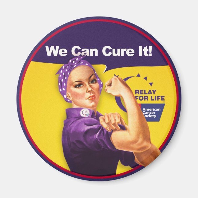 Rosie "We Can Cure it!" Magnet (Front)