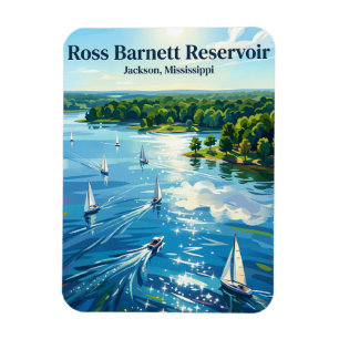 Ross Barnett Reservoir Mississippi Magnet