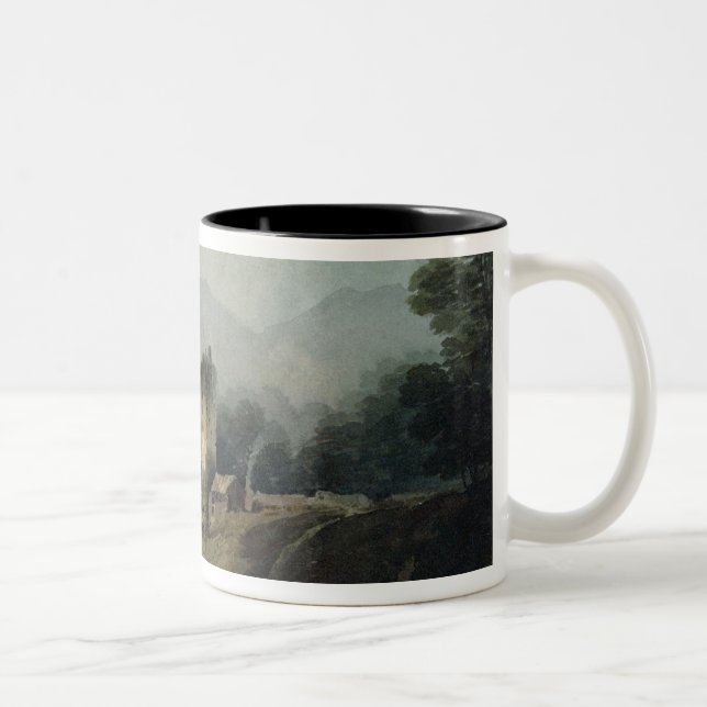 Ross Castle, Killarney, County Kerry Two-Tone Coffee Mug (Right)