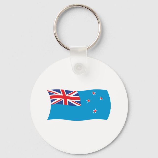 Ross Dependency Flag Keychain (Front)