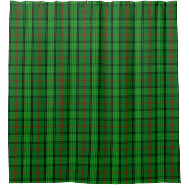 Ross Tartan Shower Curtain (Front)