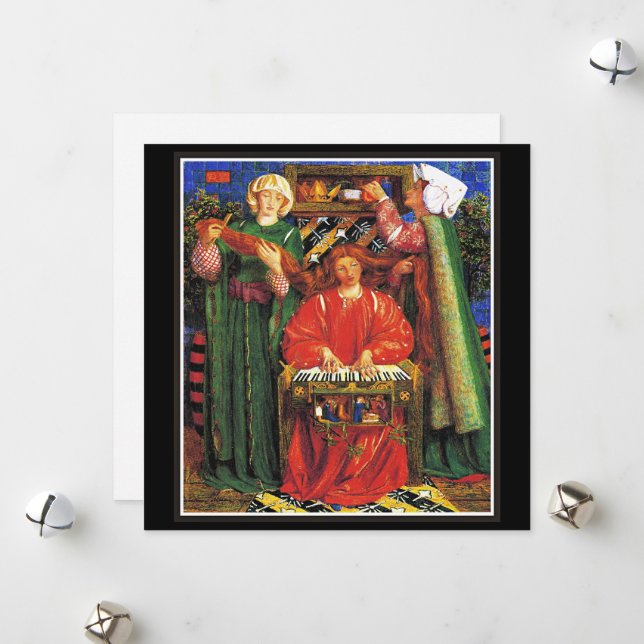 Rossetti - A Christmas Carol Holiday Card (Front/Back In Situ)