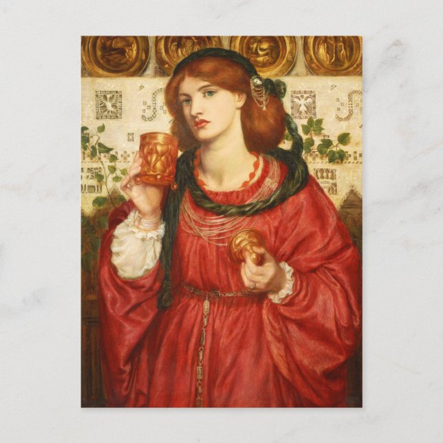 Rossetti The Loving Cup CC0648 Postcard (Front)