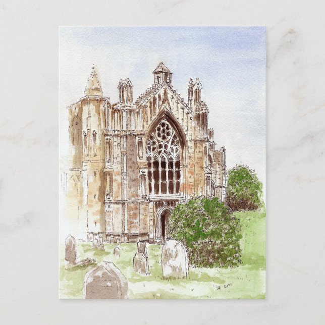 Rosslyn Chapel Blank  Postcard (Front)