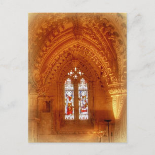 Rosslyn Chapel Interior Postcard