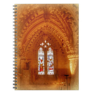 Rosslyn Chapel Interior Spiral Notebook