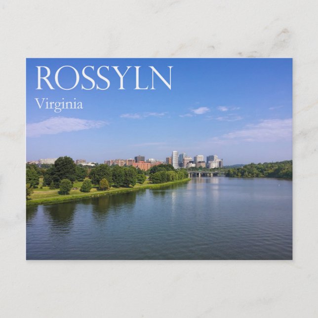 Rosslyn in Virginia Postcard (Front)