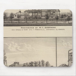 Rossville, Kansas Mouse Pad