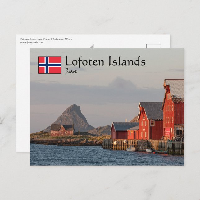 Rost Lofoten Islands Postcard (Front/Back)