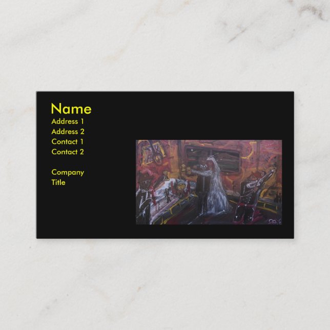 ROSTOV WEDDING BUSINESS CARD (Front)
