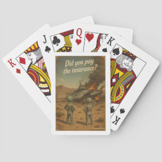 Roswell 40-50s playing cards