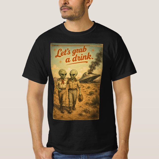 Roswell 40-50s T-Shirt (Front)