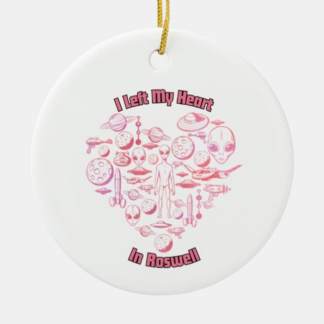 Roswell Alien Ornament (Front)