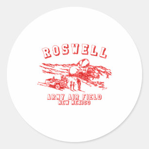 Roswell Army Air Field New Mexico _1  Classic Round Sticker