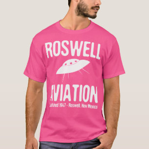 Roswell Aviation Est. 1947 Roswell New Mexico T-Shirt