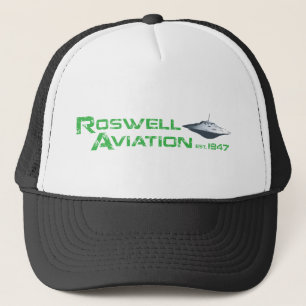 Roswell Aviation Trucker Hat