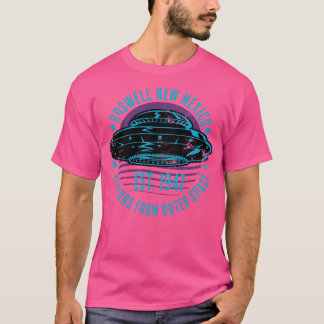 Roswell incident 1947 flying saucer distressed gru T-Shirt