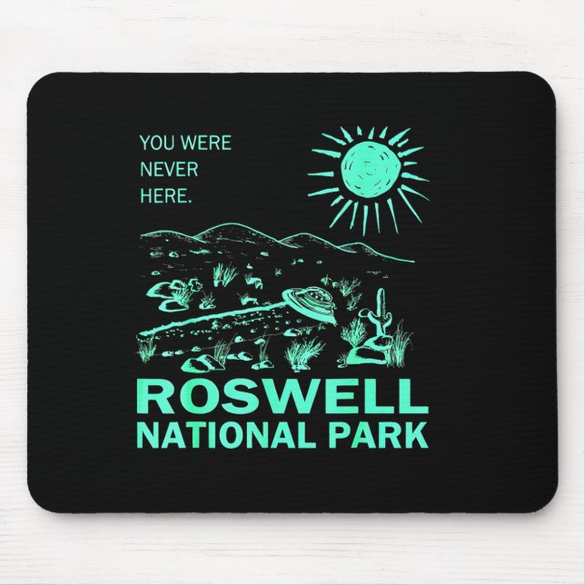 Roswell National Park New Mexico  Mouse Pad (Front)