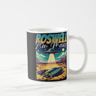 Roswell New Mexico 1947 Alien Abduction Ufo Crash Coffee Mug