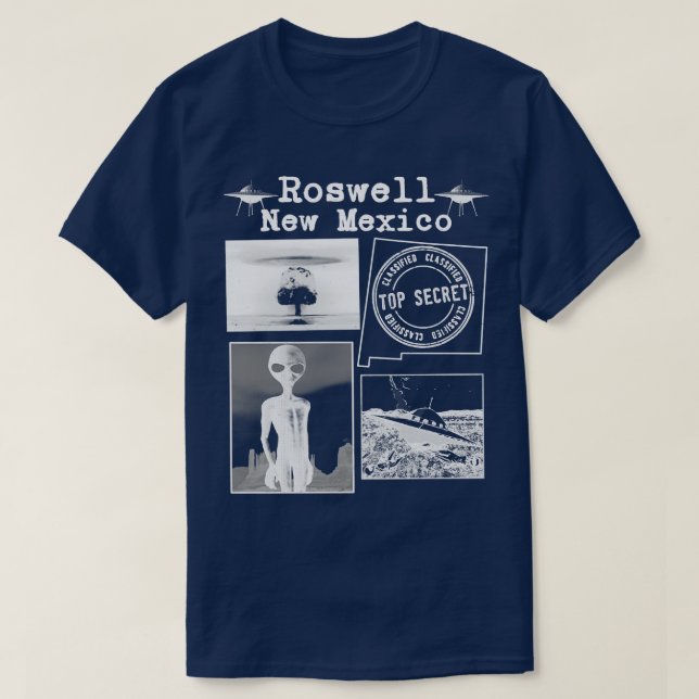 Roswell New Mexico    1 T-Shirt (Design Front)