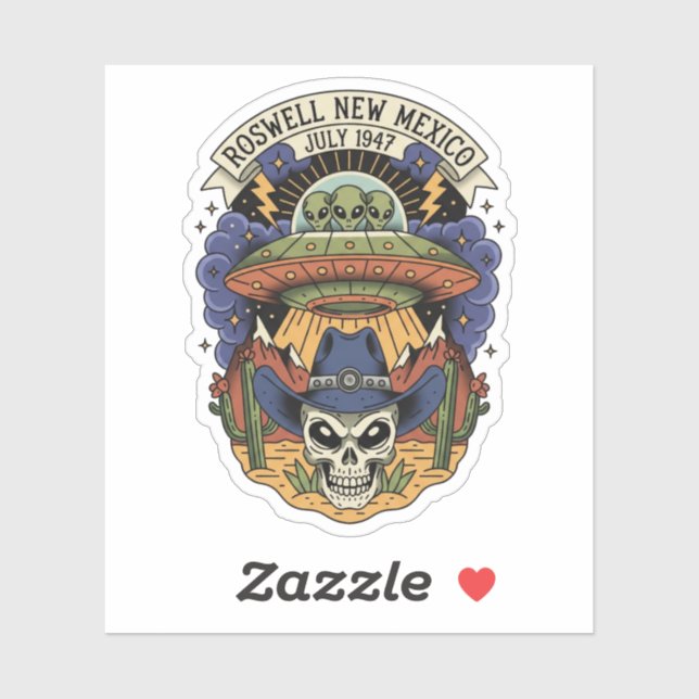 Roswell New Mexico Alien (Sheet)