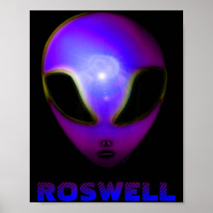 Roswell New Mexico Alien  Poster